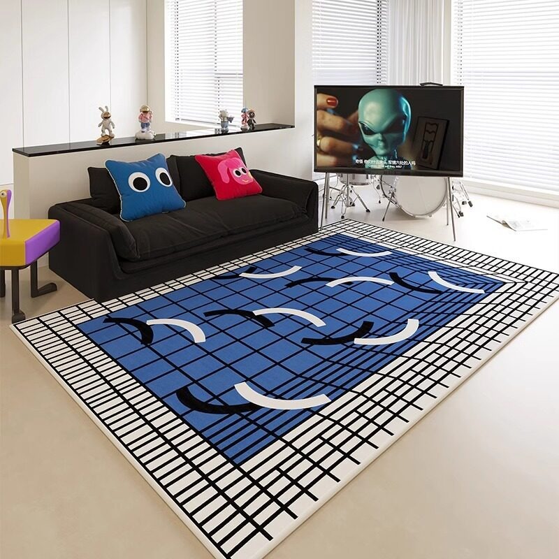 Abstract Color-blocked Print L - Home Decor Ig recension och pris
