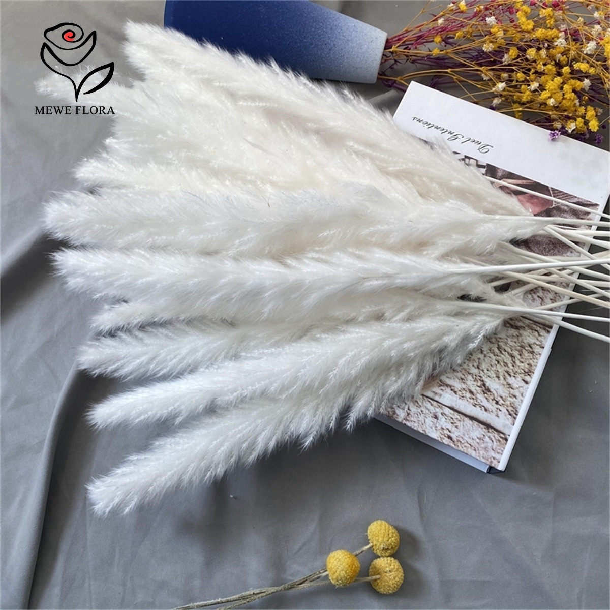 18 Stems Natural Dried Flowers - Dried Flower Bouquet recension och pris