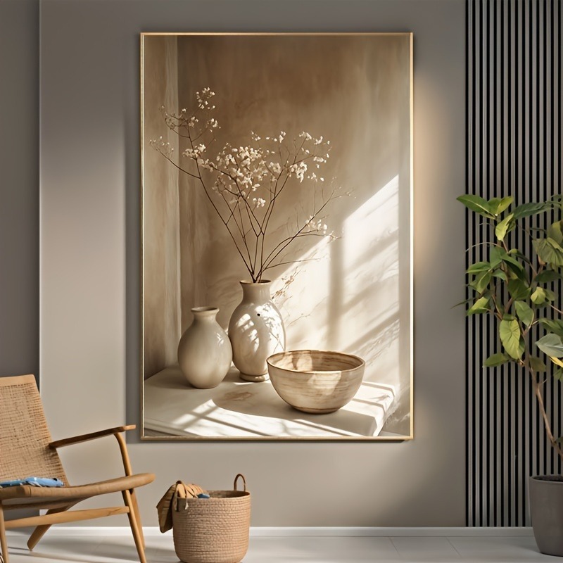Art Deco Retro Floral Vase Can - Home Decor Vase recension och pris
