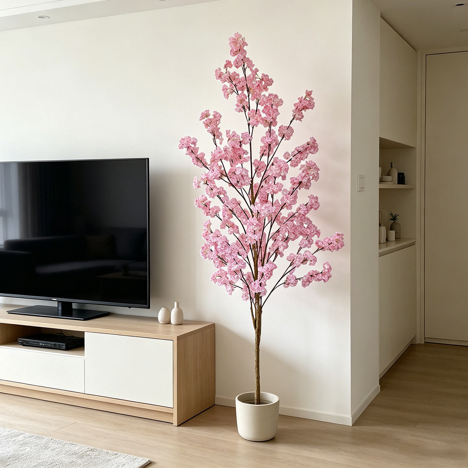 100-220cm Artificial Cherry Bl - Home Decor Under 100 recension och pris