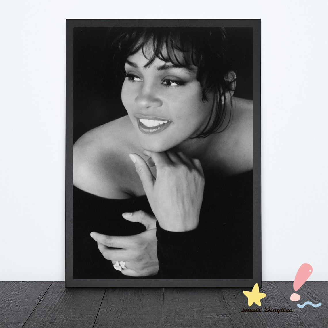 Whitney Houston Music Star Pos - Home Decor Houston recension och pris