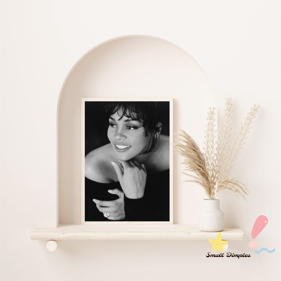 Whitney Houston Music Star Pos - Home Decor Houston recension och pris