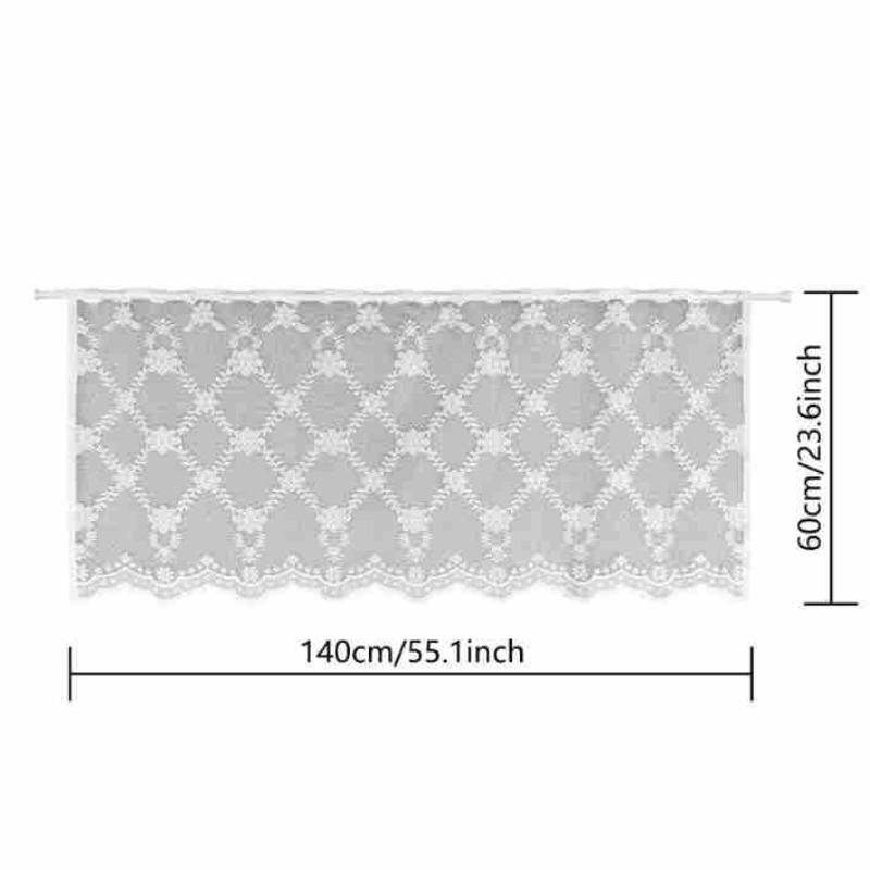 1pc Nordic Style Lace Curtain  - Home Decor Under 100 recension och pris
