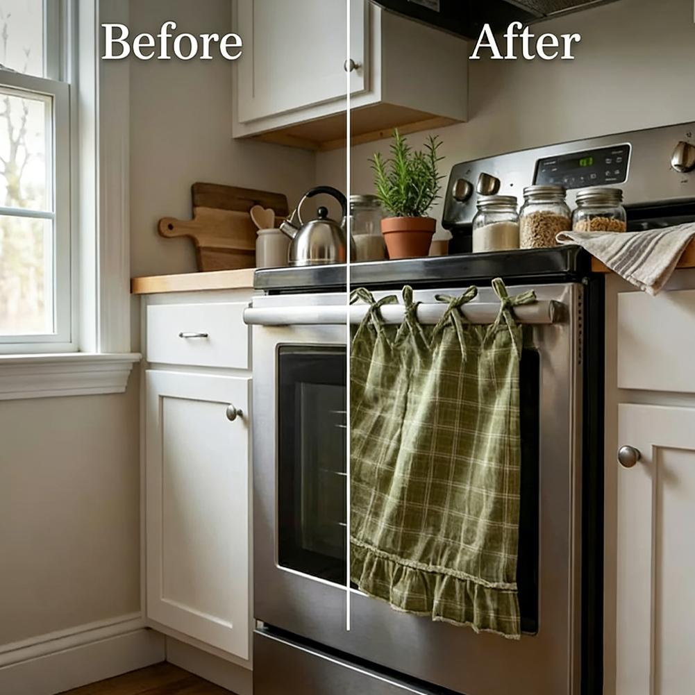 Oven Skirt Artisanal Farmhouse - Home Decor Curtain recension och pris