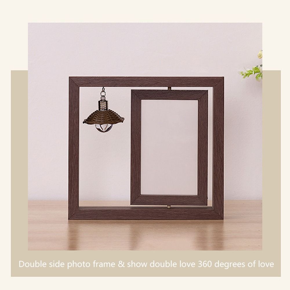 New 6 Inch Wooden Photo Frame  - Bamboo Photo Frame recension och pris