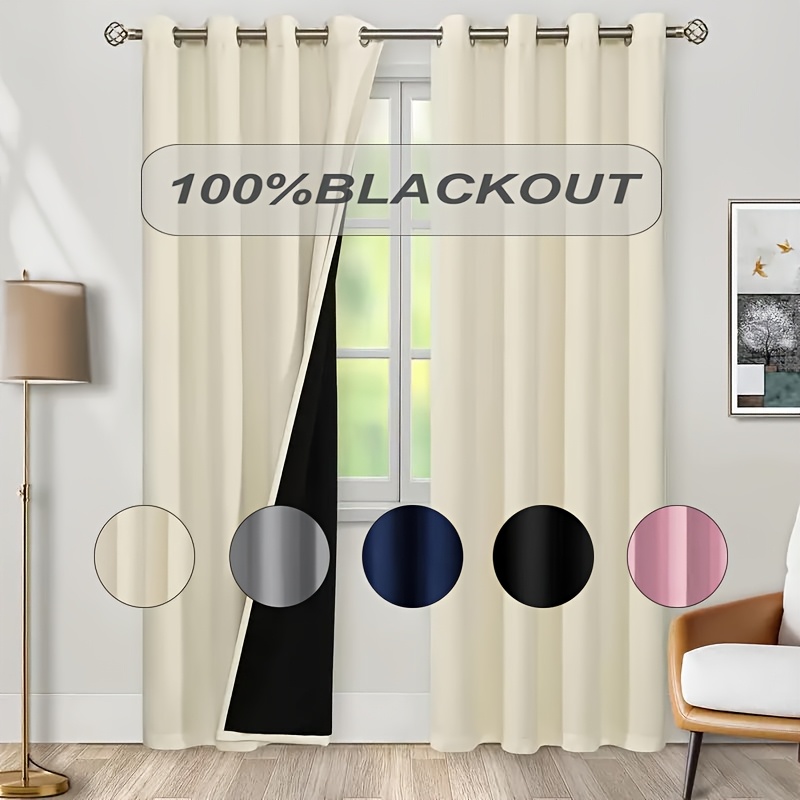 1pc 100% Blackout Curtain with - Home Decor Under 100 recension och pris