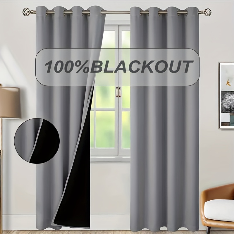 1pc 100% Blackout Curtain with - Home Decor Under 100 recension och pris