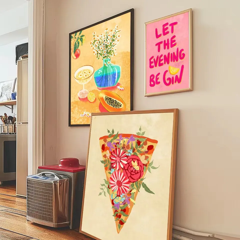 Just Eat It Food Drinks Poster - Home Decor Vase recension och pris