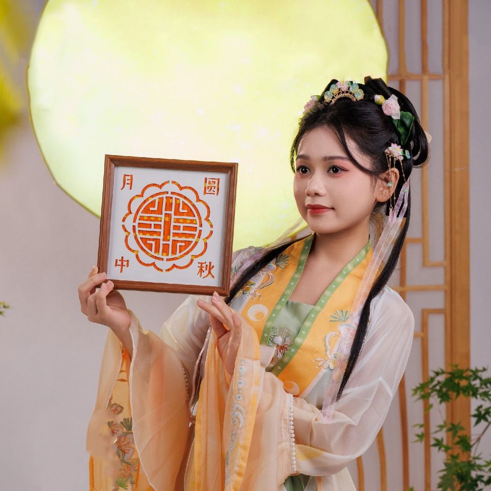 Retro Mid-Autumn Festival Gift - Bamboo Photo Frame recension och pris