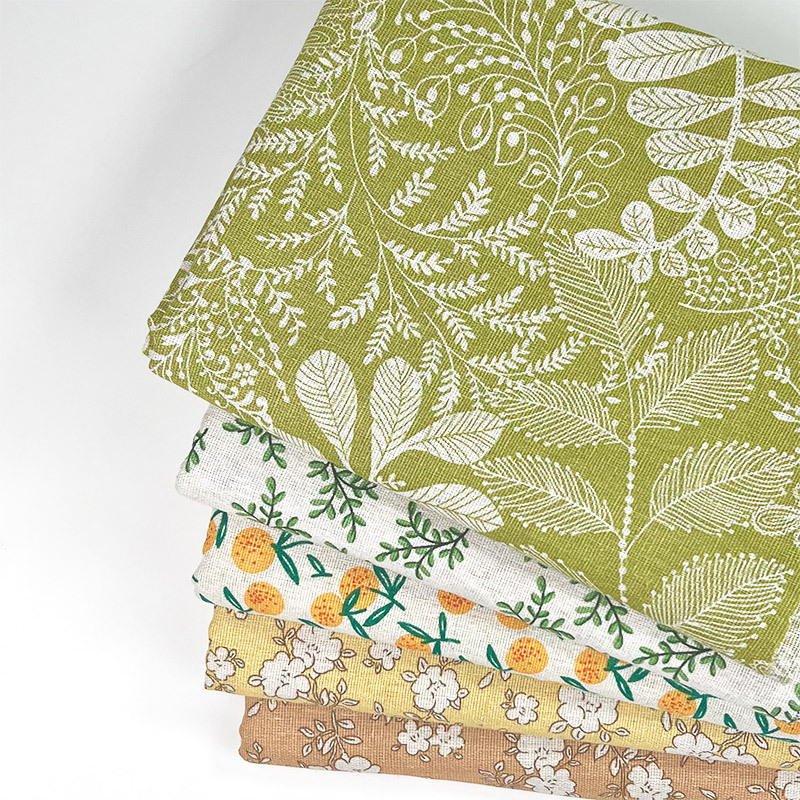 Pastoral Floral Cotton Linen B - Home Decor Curtain recension och pris