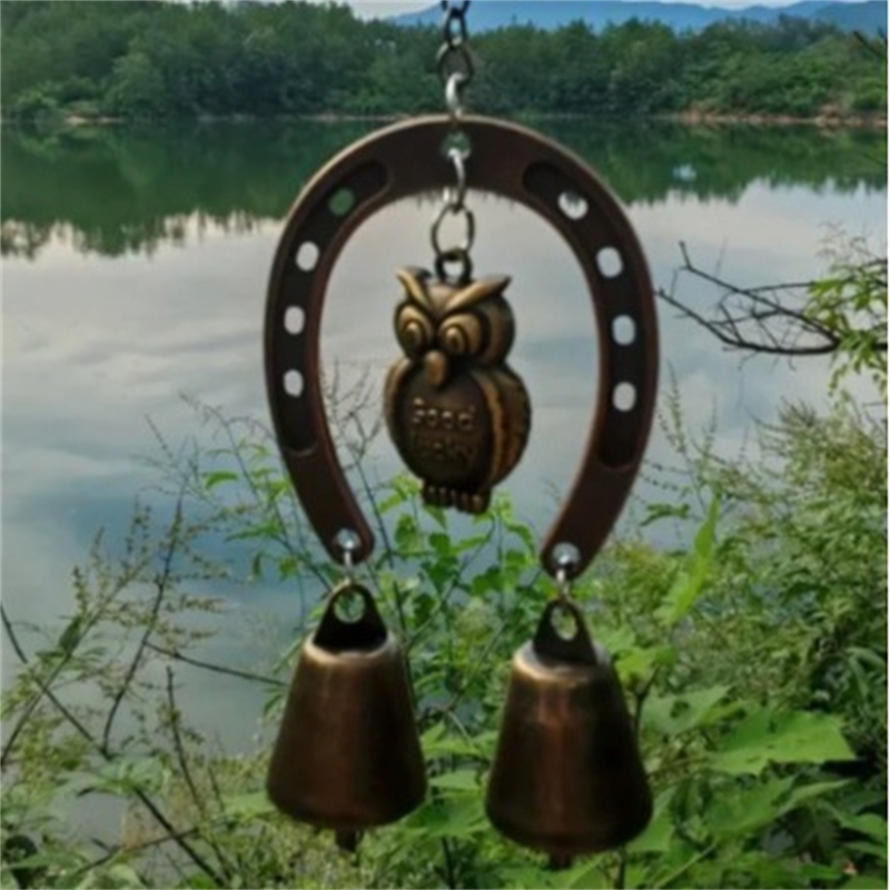 Lucky Horseshoe Wind Chime Wit - Boho Wind Chimes recension och pris
