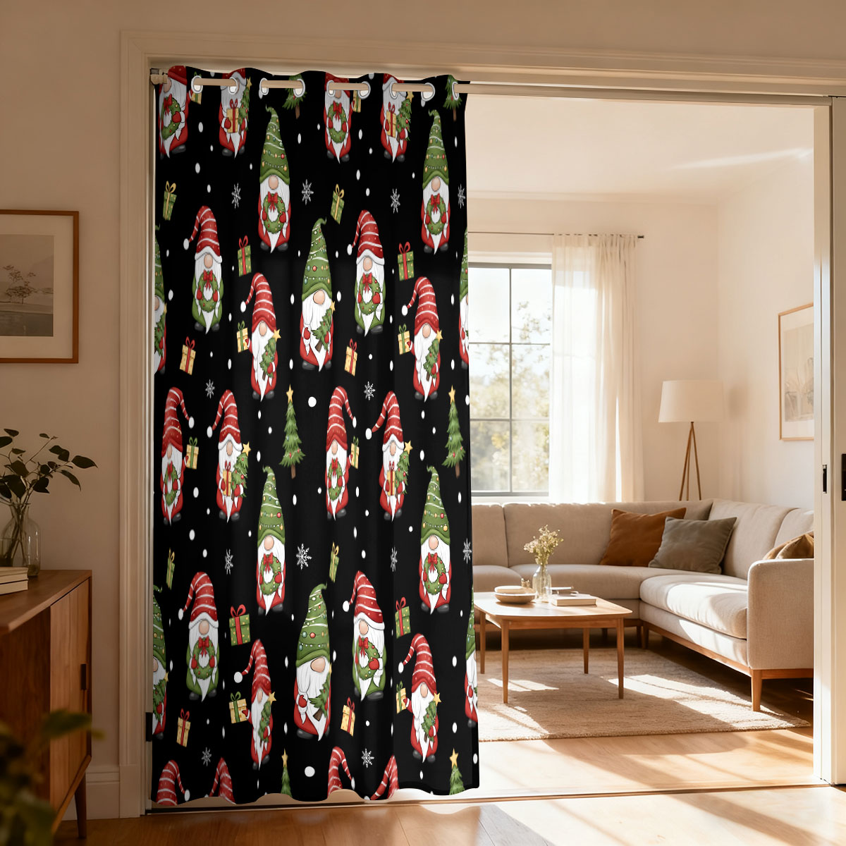 Christmas Dwarf Xmas Tree Gift - Home Decor Curtain recension och pris